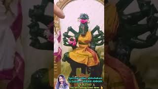 Spiritual water abhishekam to Goddess VARAHI AMMAN 🙏