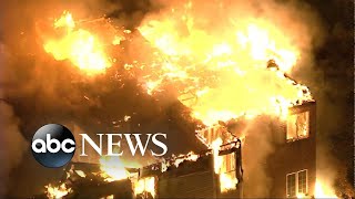 Massive inferno engulfs a senior-living facility outside Philadelphia