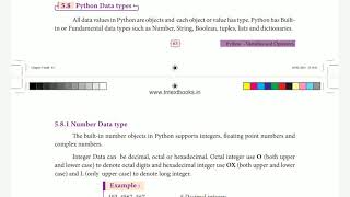 12th cs | python datatypes