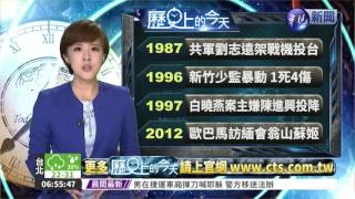 【1987年歷史上的今天】共軍劉志遠架戰機投台