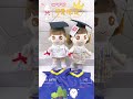 香港靈糧堂幼稚園 畢業袍 畢業公仔 校服公仔