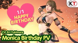 [DOAXVV] Reincarnation Rasha is here! Monica's Birthday PV