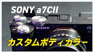 【味変しよう！】α7ciiを好きな色にカスタム！スキンシールが楽しいです！