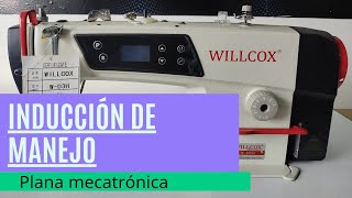 Inducción de manejo Plana mecatrónica WILLCOX