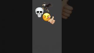 Skull go bye bye #emojination #emojis #emojify #memes #binndoesstuff