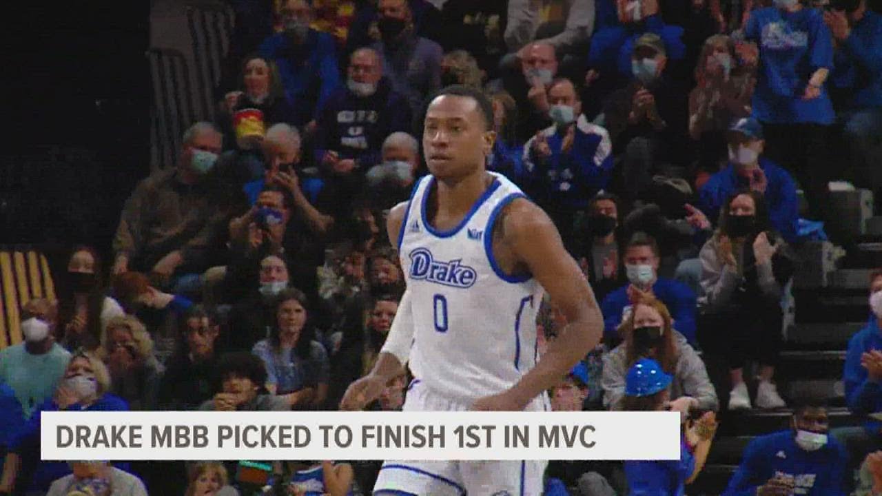 Drake Men's Basketball Picked To Finish 1st In MVC - YouTube