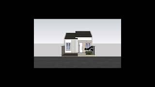 Model Rumah Minimalis Tipe 36 #shorts #rumahminimalis #rumahtipe36