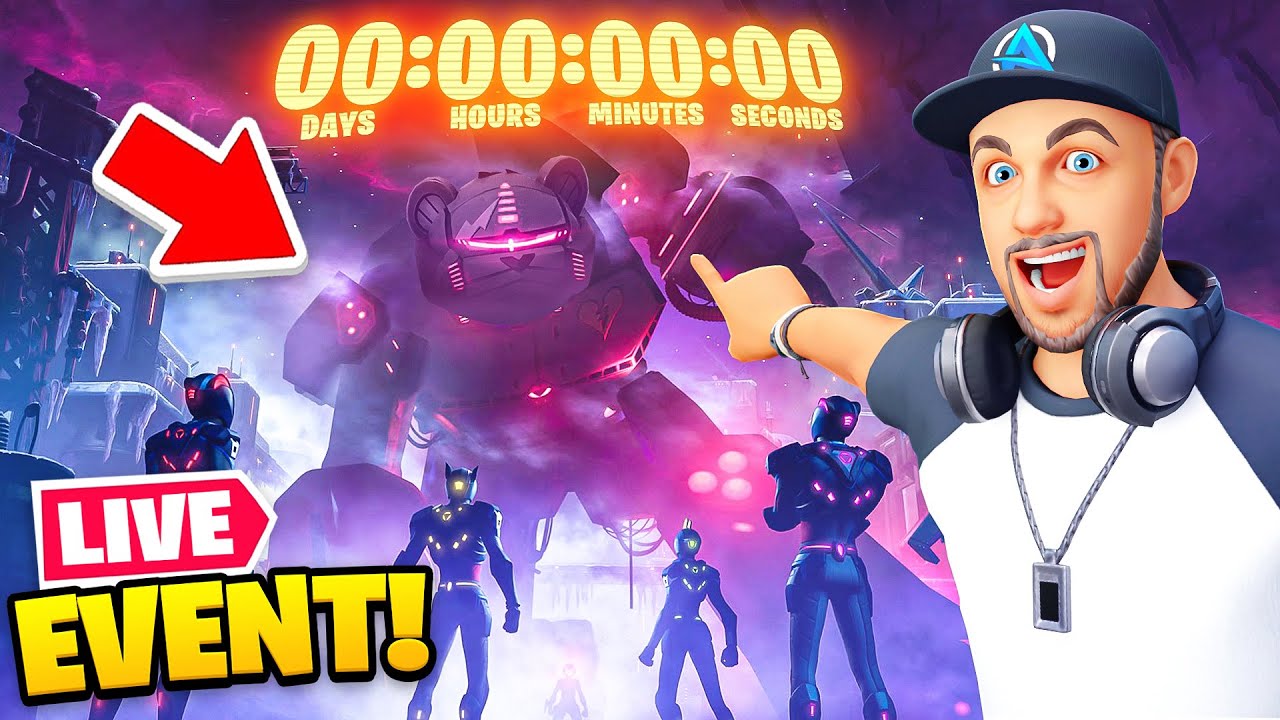 New Fortnite Live Event Youtube
