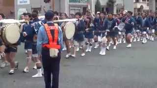 藤崎八旛宮秋季例大祭2014（熊本の祭り）飾馬　JR燕會