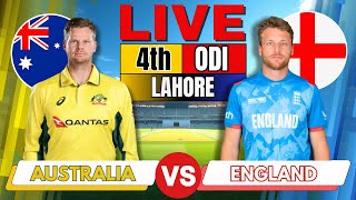 Australia vs England Match 4, Champions Trophy 2025 | Live Cricket Match Today | AUS vs ENG Live