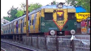 31532/Shantipur-Sealdah Local Leaving Simurali Railway Station