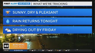 Rain returns to Chicago area Wednesday night