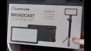 Lumecube Broadcast Lighting Kit Unboxing