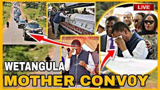 wetangula mother convoy | speaker moses wetangula  mother  burial | moses wetangula mother burial