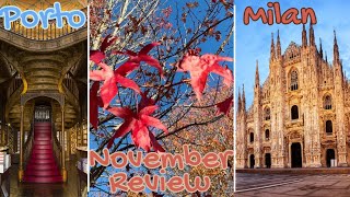 Christmas market, travels, cozy movie nights 🎄✈️🍿 November Review