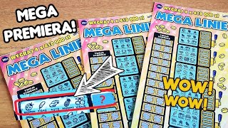 Zdrapki Lotto #758 Mega Premiera! 3 zdrapki Mega Linie! 😍 Jest linia! Sprawdż to! 😍