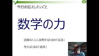 「数学で見る画像の世界 ― 高校数学はこんなに役に立つ」