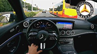 [POV] 2022 Mercedes E-class - Test Drive (Highway & City, Acceleration...)