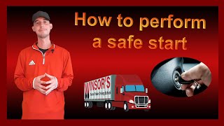 How to perform a safe start for your CDL road test - Winsors Driving School