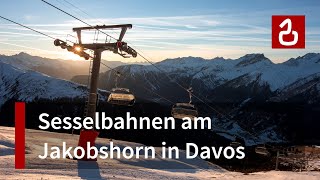 Sesselbahnen auf der Clavadeler Alp (Davos - Jakobshorn)