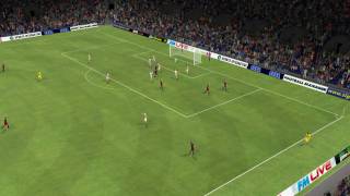 Football Manager 2011 Barcelona VS Real Madrid 5-0 [FULL HD]