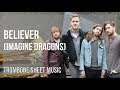 EASY Trombone Sheet Music: How to play Believer by Imagine Dragons