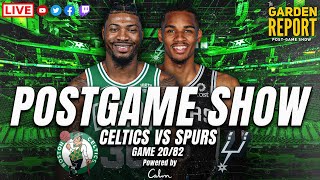 LIVE Garden Report: Celtics vs Spurs Postgame Show | Powered by Calm