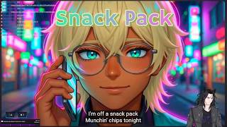 Snack Pack -Average Skyebrows Party by @Nailath A nerdy cat reaction
