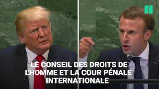 À l'ONU, le discours de Macron répond (encore) point par point à celui de Trump