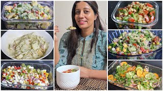 8 life changing salad recipes||Healthy salads for weightloss