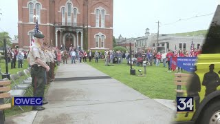 Owego hosts service of remembrance in front of Tioga County Courthouse