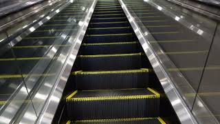 【FHD】【Escalator エスカレーター】 【東海道本線 京都】西洞院口 エスカレーター 上る