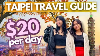 Taipei Taiwan 2025 Travel Guide: Places to Visit \u0026 Things to Do • Itinerary \u0026 Expenses • Budget Vlog