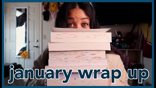 everything i read in january! *monthly reading wrap up*
