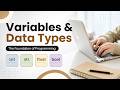 Python Variables & Data Types Explained for Beginners | Python Tutorial