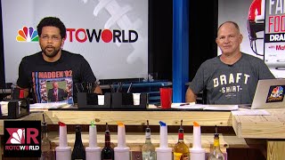 Fantasy Football Reminders from Matthew Berry | Rotoworld Draft Guide Show | NFL on NBC