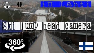 【360°VR Helmet camera】-Taku Takeuchi 竹内択with GoPro MAX- Ski jumping in Lahti 2020