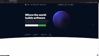 login with GitHub