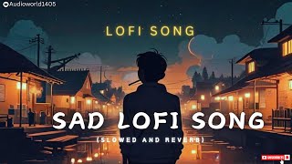 Sad Lofi Song 🎵 Slowed and reverb 🎧 🫠 @audioworld1405 #lofimusic #music