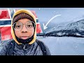 Nomad Life In Norway|Intense Arctic Landscape Hike:Battling Deep Snow|Ep.245