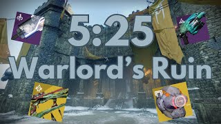 Warlord's Ruin in [5:25]