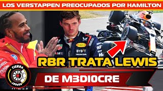 ¡SIN CHECO LO DUDO! RBR CREEN QUE VERSTAPPEN ES SUPERIOR A HAMILTON PODRA GANAR CON AUTO MEDIOCRE