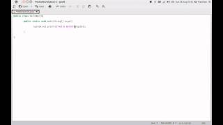 JAVA Tutorial 2 - Command Line Args