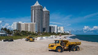How Miami Beach is strengthening sand dunes to help mitigate storm surge