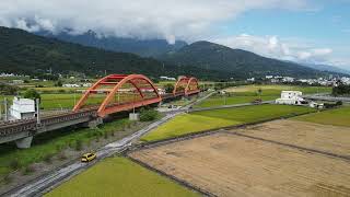 玉里客城鐵橋蒸汽火車