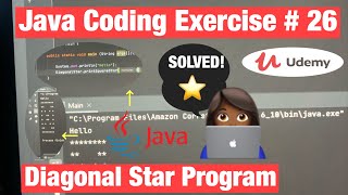 Creating a Diagonal Star Program in Java