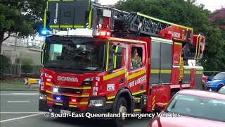 [SIREN USAGE \u0026 TRAFFIC] QFRS - 632J Responding (Surfers Paradise)