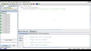 Java 009 - Multiple Classes