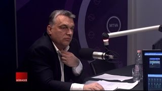 Orbán: Nem akarunk segélyen élni