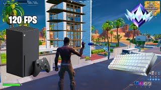 Fortnite Unreal Ranked Reload on Xbox Series X | Keyboard \u0026 Mouse Gameplay | 120 FPS